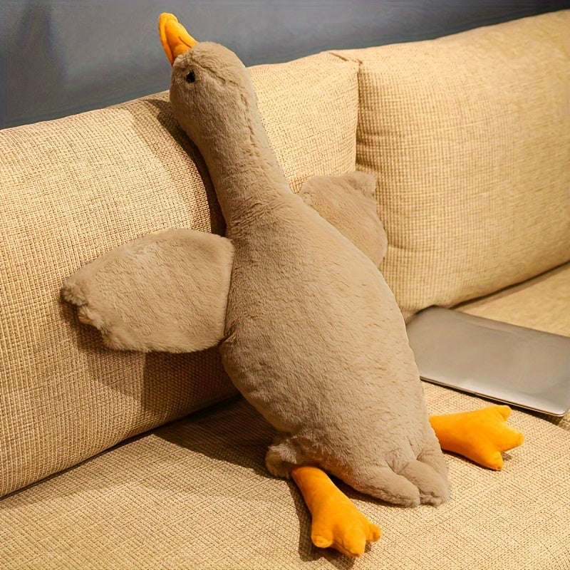 1pc Soft Duck Plush Toy - Ideal Dog Companion Toy for Energy Release, Polyester, All Breed Sizes, Playful Design for Small to Medium Pets, Dog Toy|Playful Dog Toy|Soft Texture