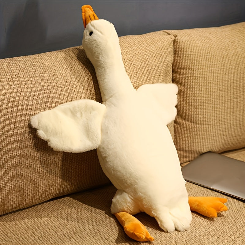 1pc Soft Duck Plush Toy - Ideal Dog Companion Toy for Energy Release, Polyester, All Breed Sizes, Playful Design for Small to Medium Pets, Dog Toy|Playful Dog Toy|Soft Texture