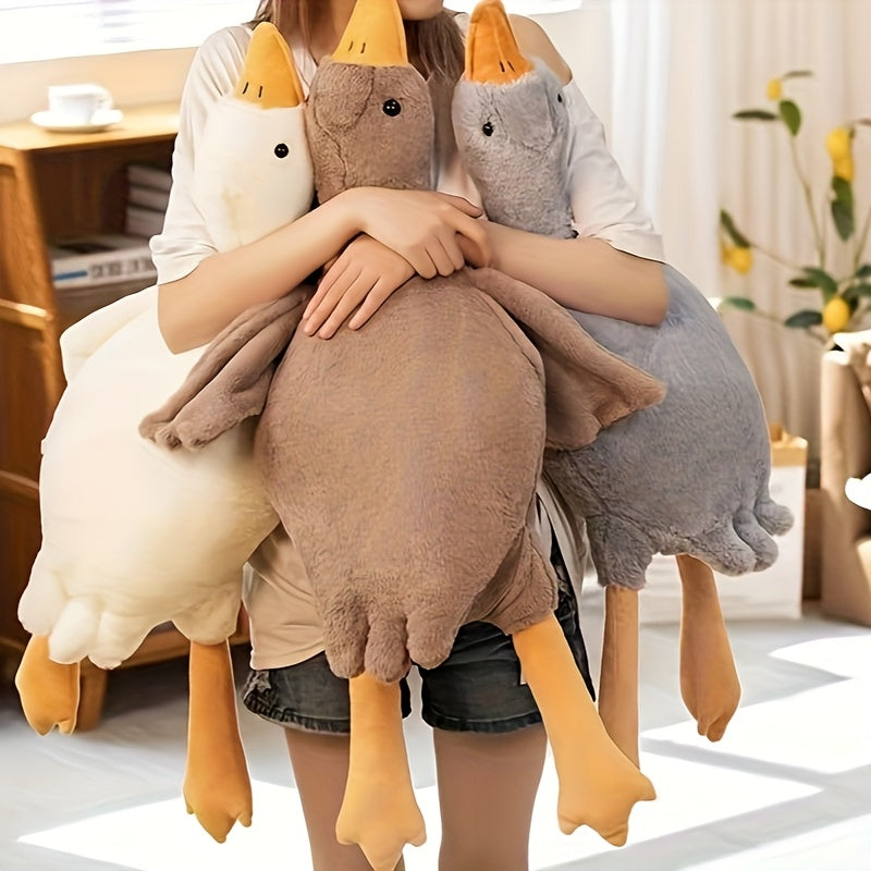 1pc Soft Duck Plush Toy - Ideal Dog Companion Toy for Energy Release, Polyester, All Breed Sizes, Playful Design for Small to Medium Pets, Dog Toy|Playful Dog Toy|Soft Texture