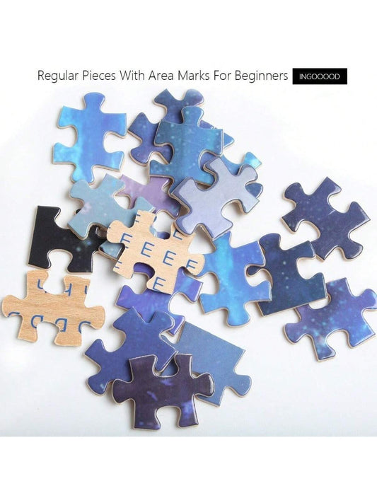 Ingooood Ingooood Jigsaw Puzzles 1000 Pieces- Imagination Series Fantasy Romantic Star Sea Puzzle 1
