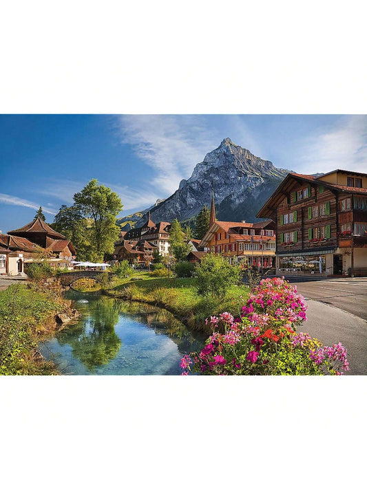 Trefl Red 2000 Piece Puzzle - Alps In The Summer |2000 Piece|Ages: 15+||Nature|Trefl Red Multicolor