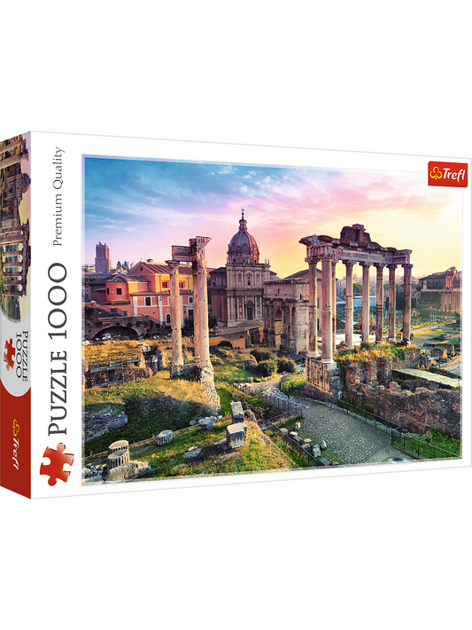 Trefl Red 1000 Piece Puzzle - Roman Forum Multicolor