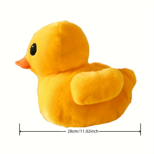 Yellow Polyester Duck Plush Pillow Doll Animal Doll, Super Soft Toy, Plush Toy Bed Sleeping Pillow, Living Room Decoration